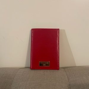 Amazing red Cole Haan passport and card holder!